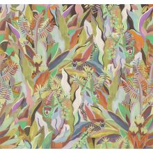 Animal, trópusi mintás tapéta, állat mintás tapéta, tapéta gyerekszobába