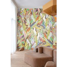 Animal, trópusi mintás tapéta, állat mintás tapéta, tapéta gyerekszobába