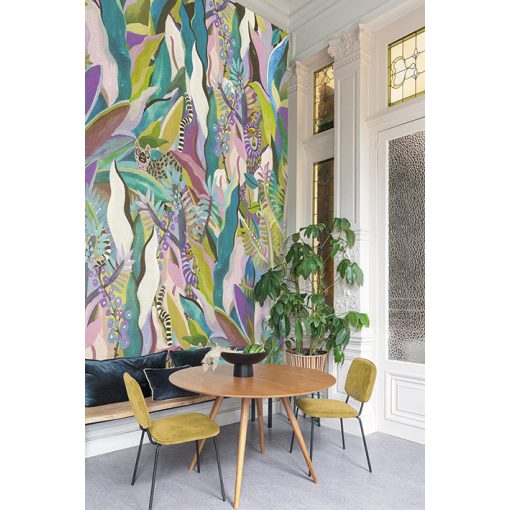 Animal, trópusi mintás tapéta, állat mintás tapéta, tapéta gyerekszobába