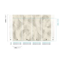 Charly, egyedi mintás tapéta, tapéta hálószobába