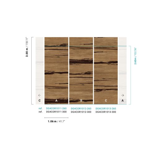 Cork, barna tapéta, fa mintás tapéta