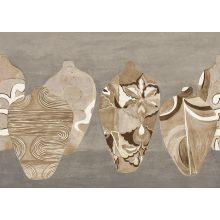 Hiva, absztrakt mintás tapéta, színes tapéta, tapéta nappaliba