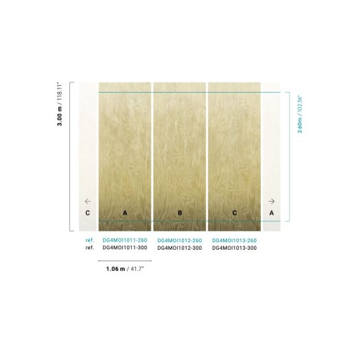 Moiré, fa mintás tapéta, tapéta hálószobába