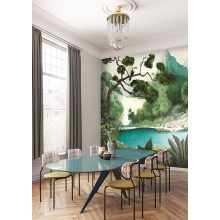 Toucan, trópusi mintás tapéta, tájkép mintás tapéta