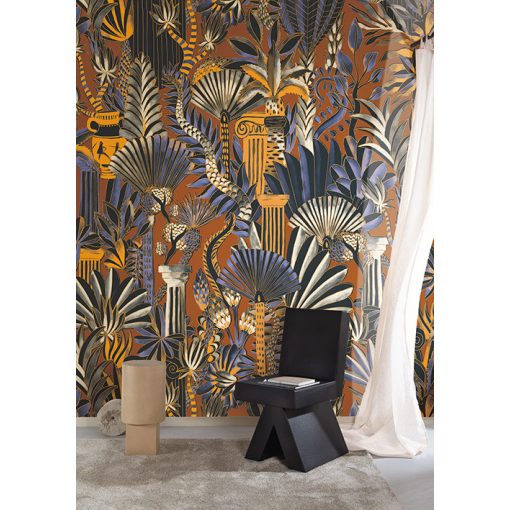 Tresor, növény mintás tapéta, levél mintás tapéta, tapéta nappaliba