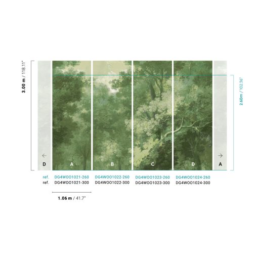 Wood, fa mintás tapéta, tapéta hálószobába