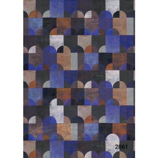 Arc, geometriai mintás tapéta, tapéta gyerekszobába