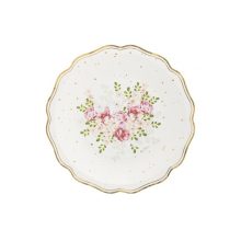 Vintage tányér, papírtányér, party dekoráció, kertiparty dekor, zsúr dekoráció, party evőeszköz