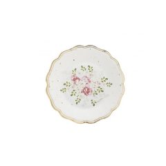 Vintage tányér, papírtányér, party dekoráció, kertiparty dekor, zsúr dekoráció, party evőeszköz