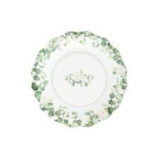 Vintage tányér, papírtányér, party dekoráció, kertiparty dekor, zsúr dekoráció, party evőeszköz