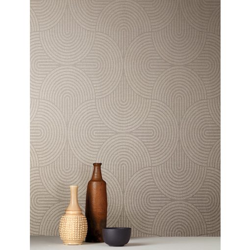 Earth csíkos tapéta, tapéta lineáris mintával, geometriai mintás tapéta