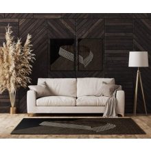 Különleges mintájú szőnyeg