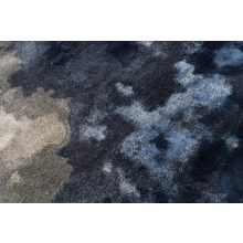 Kézzel szőtt kék szőnyeg