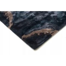 Kézzel szőtt kék szőnyeg