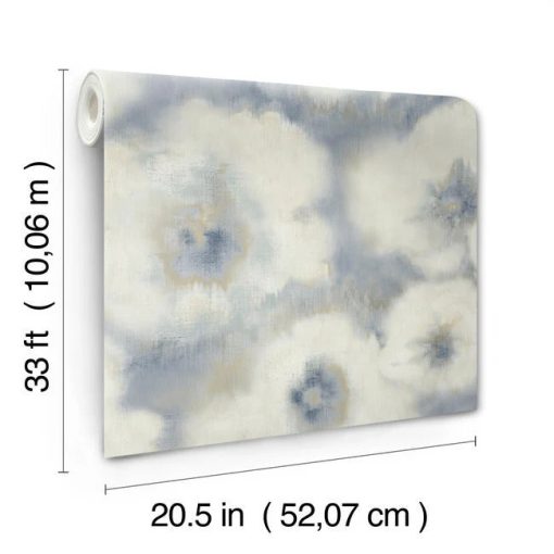 Blended Floral   virág mintás tapéta, tapéta nagy virágokkal