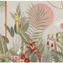 Zanzibar     Tapéta vidám, trópusi mintázattal