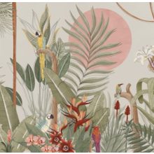 Zanzibar     Tapéta vidám, trópusi mintázattal