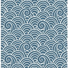 Alorah, hullám mintás tapéta, geometriai mintás tapéta