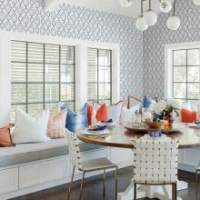 Gallina  geometriai mintás tapéta, tapéta dolgozószobába