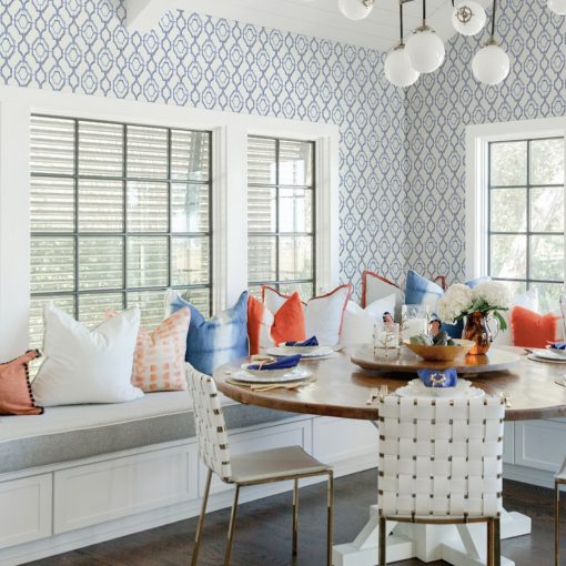 Gallina  geometriai mintás tapéta, tapéta dolgozószobába