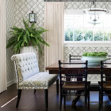 Gallina  geometriai mintás tapéta, tapéta dolgozószobába