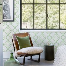 Gallina  geometriai mintás tapéta, tapéta dolgozószobába