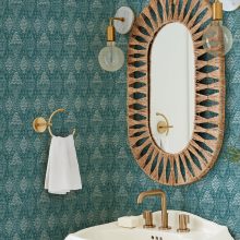 Grady, csíkos tapéta, batikolt hatású tapéta, tapéta nappaliba