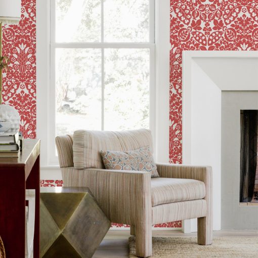 Marni virág mintás tapéta, tapéta nappaliba, damaszt hatású tapéta