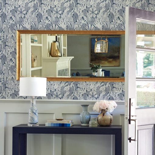 Bannon  növény mintás tapéta, levél mintás tapéta