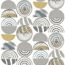 Mahe  geometriai mintás tapéta, tapéta előszobába