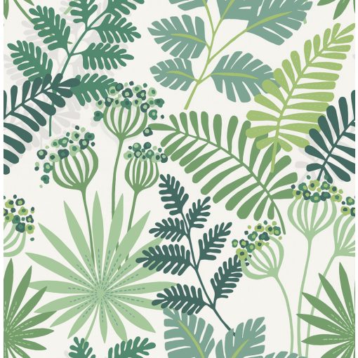 Praslin virág mintás tapéta, levél mintás tapéta