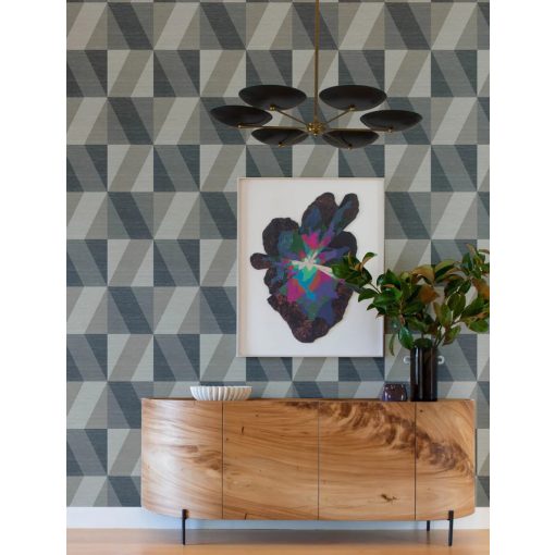  Winslow geometriai mintás tapéta, tapéta dolgozószobába