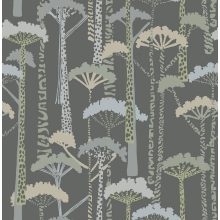 Unify Forest erdő mintás tapéta, fa mintás tapéta, tapéta gyerekszobába