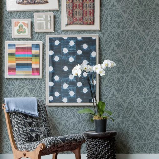 Urbane egyedi mintás tapéta, tapéta nappaliba, geometriai mintás tapéta