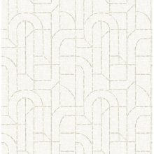 Integrity geometriai mintás tapéta, textil hatású tapéta, tapéta előszobába