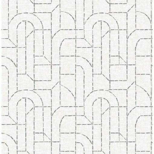 Integrity geometriai mintás tapéta, textil hatású tapéta, tapéta előszobába