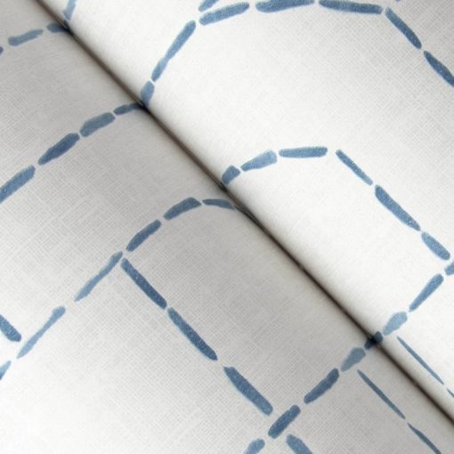 Integrity geometriai mintás tapéta, textil hatású tapéta, tapéta előszobába