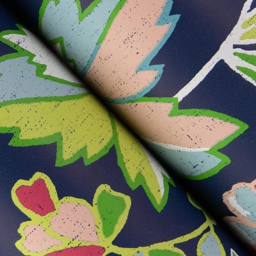 Valdivian virágos tapéta, színes tapéta, tapéta gyerekszobába