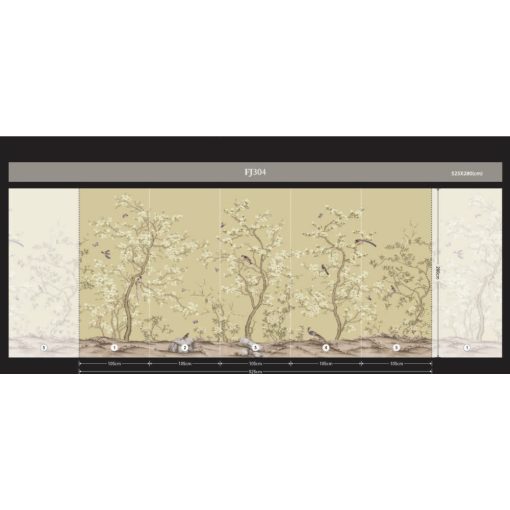 Flowers and birds design