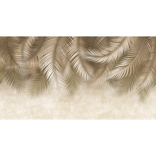 Palm leaves design