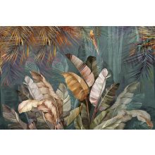 Tropical leaves design