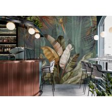 Tropical leaves design