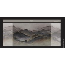 Mountains design with birds