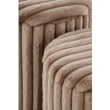 Puff szett  belső tárolóval Krém 