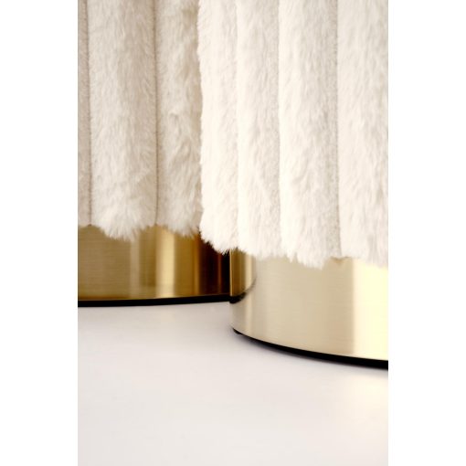 Puff szett  belső tárolóval Krém 