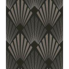 Gatsby növény mintás tapéta, geometriai mintás tapéta