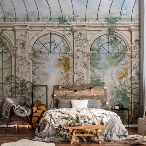 Giardino d'inverno     Egyedi trópusi hangulatú tapéta