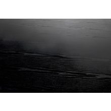 Kerek letisztult étkezőasztal, fekete étkezőasztal