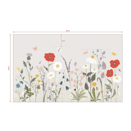 Wildflowers - Panoramic field of flowers