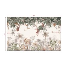 Utan - Panoramic monkeys